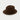 Brown Fur Felt Fedora