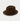 Brown Fur Felt Fedora