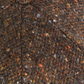 Brown Mottle Wool Twill Toni Cap