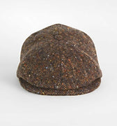 Brown Mottle Wool Twill Toni Cap