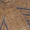 Brown & Navy Overcheck Cotton & Linen Toni Cap