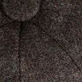 Brown Twill 100% Wool Made In England Gatsby Cap