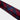 Burgundy & Navy Block Stripe Silk Tie