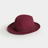 Burgundy Regent Trilby