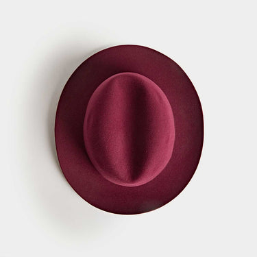 Burgundy Regent Trilby