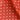 Burnt Orange & White Medium Spot Silk Pocket Square