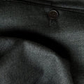 Charcoal Grey Pure Wool Trousers