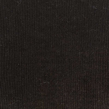 Chocolate Brown Corduroy Cotton Flat Cap