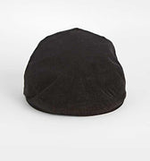 Chocolate Brown Corduroy Cotton Flat Cap