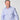 Classic Fit Blue Hairline Stripe Cotton Poplin Shirt with Classic Collar & Two Button Cuff