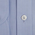 Classic Fit, Button Down Collar, 2 Button Cuff Shirt in a Plain Light Blue Oxford Cotton