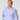 Classic Fit Plain Blue End - on - End Cotton Shirt with Classic Collar & Double Cuff