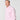 Classic Fit Plain Pink End - on - End Cotton Shirt with Cut - away Collar & Double Cuff