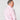 Classic Fit Plain Pink Textured Cotton Shirt with Classic Collar & Double Cuff