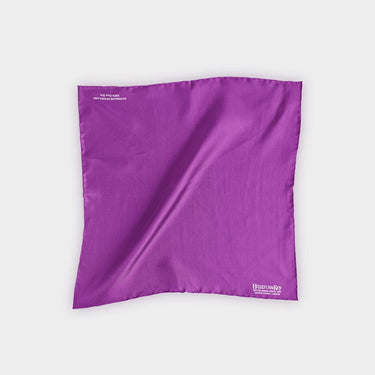 Classic Magenta Silk Pocket Square