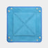 Cobalt Leather & Light Blue Suede Small Travel Tray