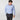 Contemporary Fit Blue Prince of Wales Check Cotton Shirt with Classic Collar & Double Cuff