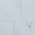 Contemporary Fit, Cutaway Collar, 2 Button Cuff Shirt in a White Houndstooth