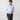 Contemporary Fit Light Blue Oxford Sea Island Quality Cotton Shirt with Classic Collar & Double Cuff