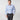 Contemporary Fit Mid Blue Check Cotton Twill Shirt with Classic Collar & Two Button Cuff
