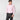 Contemporary Fit Pink End - on - End Cotton Shirt with Classic Collar & Double Cuff