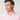 Contemporary Fit Pink End - on - End Cotton Shirt with Classic Collar & Double Cuff