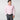 Contemporary Fit Pink End - on - End Cotton Shirt with Cut - away Collar & Two Button Cuff