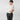 Contemporary Fit Plain Ivory Cotton Poplin Shirt with Classic Collar & Two Button Cuff