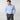 Contemporary Fit Plain Light Blue Cotton Shirt with Classic Collar & Double Cuff