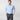Contemporary Fit Plain Sky Blue Cotton Poplin Shirt with Cut - away Collar & Two Button Cuff