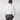Contemporary Fit Plain White Cotton Poplin Shirt with Classic Collar & Double Cuff