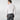 Contemporary Fit Plain White Cotton Poplin Shirt with Classic Collar & Double Cuff