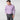 Contemporary Fit Purple Gingham Check Twill Cotton Shirt with Cut - Away Collar & Two Button Cuff