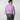 Contemporary Fit Purple & White Stripe Cotton Shirt with Cut - Away Collar & Double Cuff
