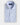 Contemporary Fit Sky Blue Check Cotton Shirt with Cut - away Collar & Two Button Cuff