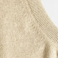 Cream Cashmere Waistcoat