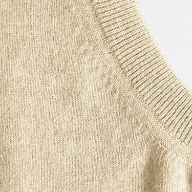 Cream Cashmere Waistcoat