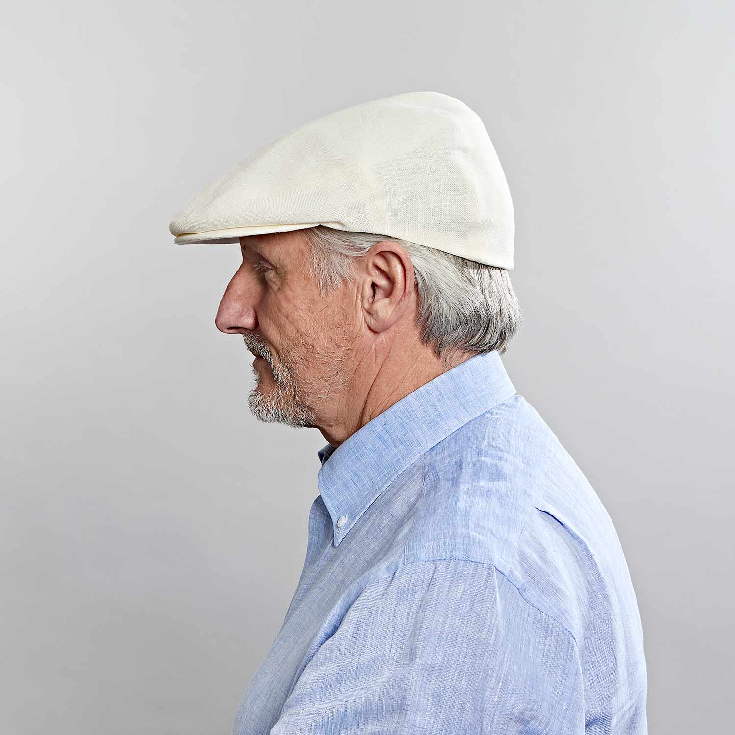 Plain Cream Linen Flat Cap Bates Hatters of London – Hilditch Key