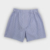 Dark Blue Bengal Stripe Oxford Cotton Boxer Shorts
