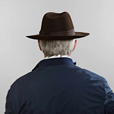 Dark Brown Berkeley Fedora