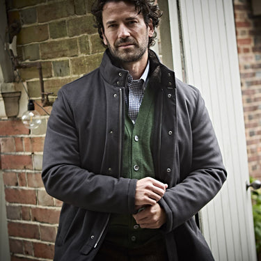 Dark Brown Cashmere Connor Coat