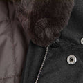 Dark Brown Cashmere Connor Coat