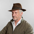 Dark Brown Grafton Trilby
