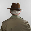 Dark Brown Grafton Trilby
