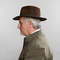 Dark Brown Grafton Trilby