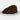 Dark Brown Herringbone Orange Fleck Wool Flat Cap
