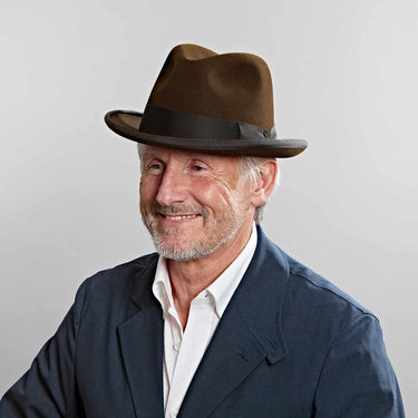 Dark Brown Soft Homburg