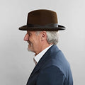 Dark Brown Soft Homburg