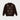 Dark Brown V-Neck Cashmere Argyle Sweater