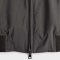 Dark Brown Zip Deck Lightweight Jacket